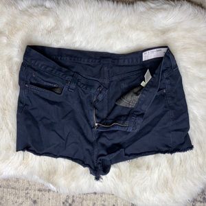 High Waisted Denim Shorts